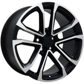 20" Black Machined wheel replacement for Chevy Camaro 2010-2017. Replica Rim 9491665